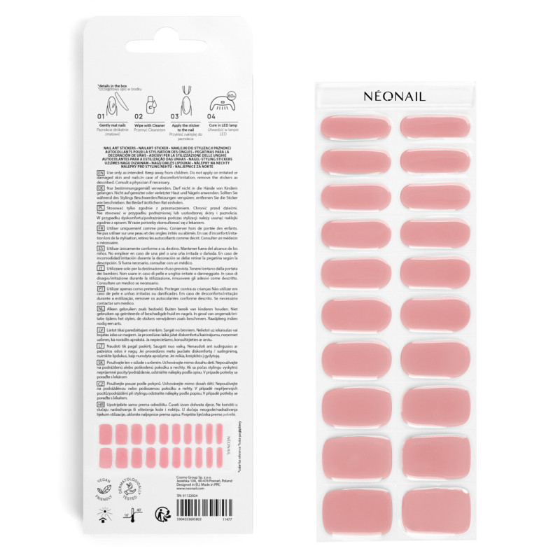 Naklejki GEL STICKERS EASY ON M16